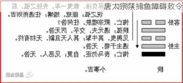 唐太宗禁捕鱼障碍敕令