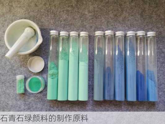 石青石绿颜料的制作原料
