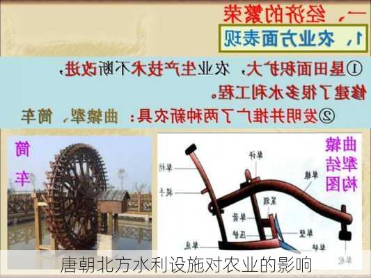 唐朝北方水利设施对农业的影响