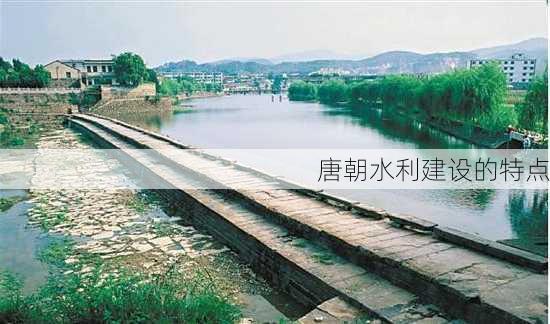 唐朝水利建设的特点
