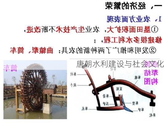 唐朝水利建设与社会文化