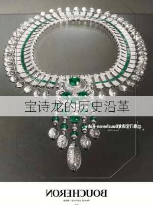 宝诗龙的历史沿革