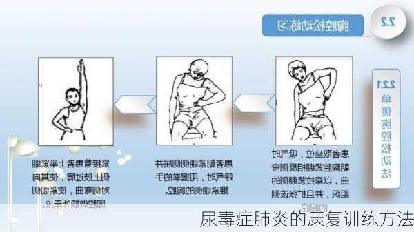 尿毒症肺炎的康复训练方法