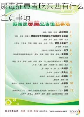 尿毒症患者吃东西有什么注意事项