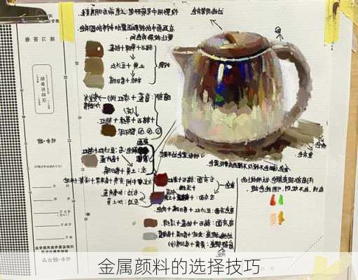 金属颜料的选择技巧
