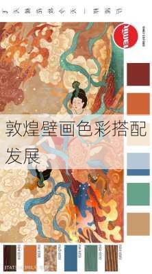 敦煌壁画色彩搭配发展