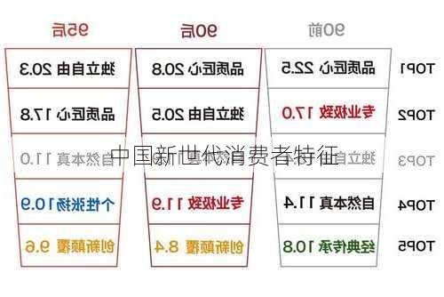 中国新世代消费者特征