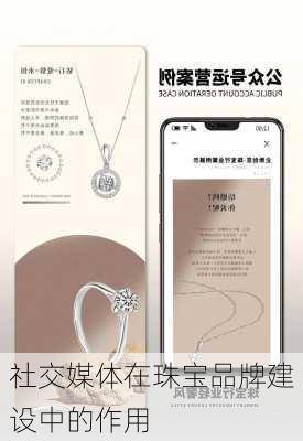 社交媒体在珠宝品牌建设中的作用
