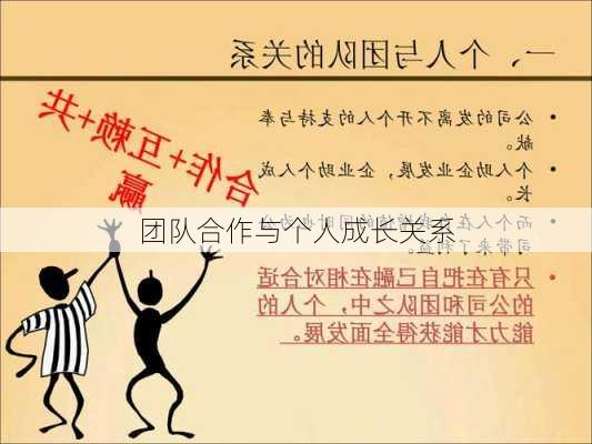 团队合作与个人成长关系