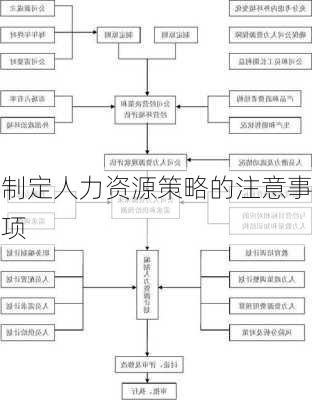 制定人力资源策略的注意事项