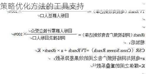策略优化方法的工具支持