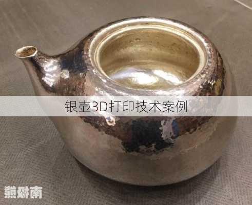 银壶3D打印技术案例
