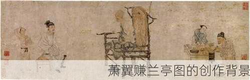 萧翼赚兰亭图的创作背景