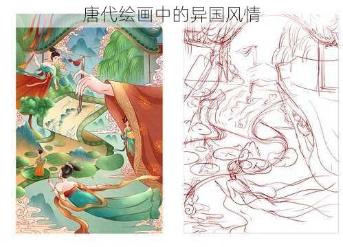 唐代绘画中的异国风情