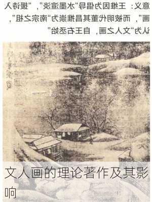 文人画的理论著作及其影响