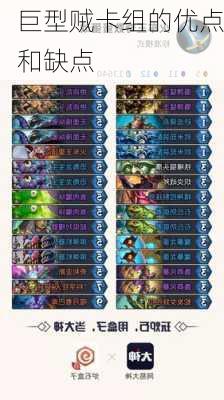 巨型贼卡组的优点和缺点