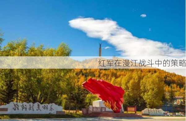 红军在漫江战斗中的策略