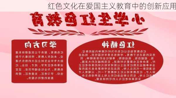 红色文化在爱国主义教育中的创新应用