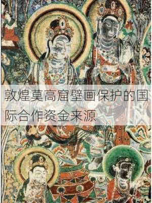 敦煌莫高窟壁画保护的国际合作资金来源