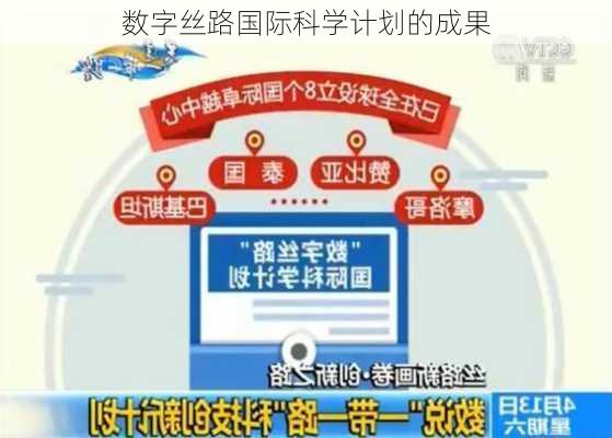 数字丝路国际科学计划的成果