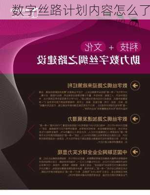 数字丝路计划内容怎么了
