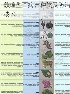 敦煌壁画病害种类及防治技术