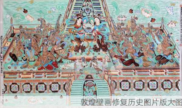 敦煌壁画修复历史图片版大图