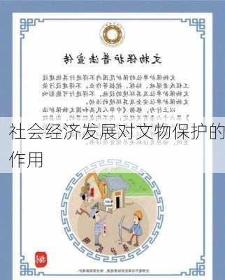 社会经济发展对文物保护的作用