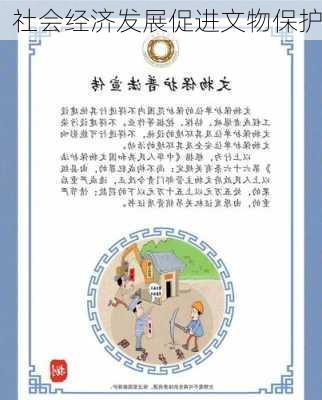 社会经济发展促进文物保护