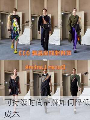 可持续时尚品牌如何降低成本