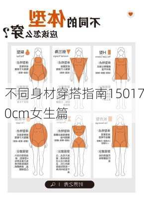 不同身材穿搭指南150170cm女生篇