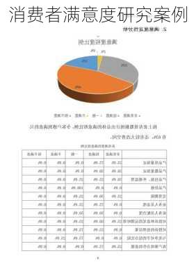 消费者满意度研究案例