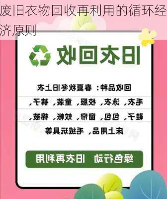 废旧衣物回收再利用的循环经济原则