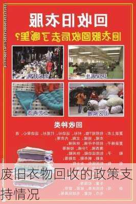废旧衣物回收的政策支持情况