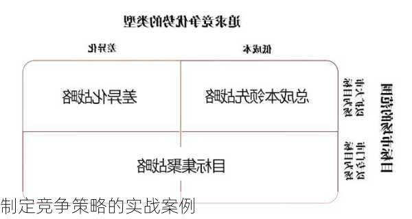 制定竞争策略的实战案例