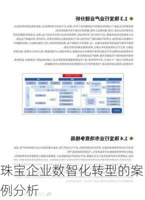 珠宝企业数智化转型的案例分析