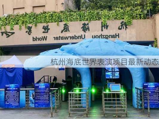 杭州海底世界表演项目最新动态