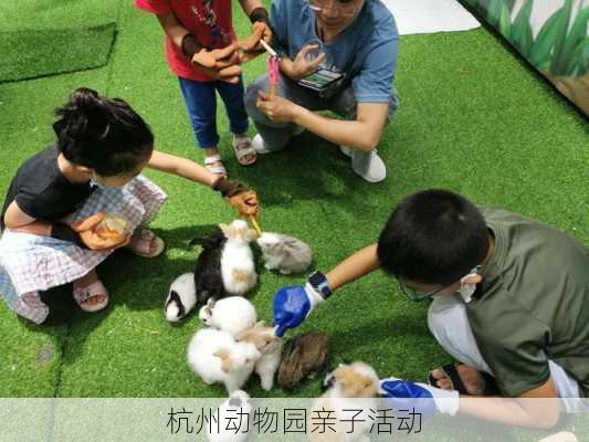 杭州动物园亲子活动
