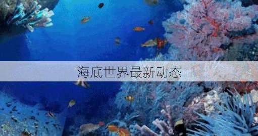 海底世界最新动态