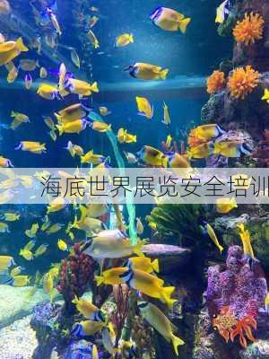 海底世界展览安全培训