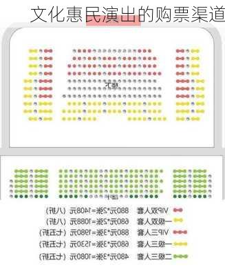 文化惠民演出的购票渠道