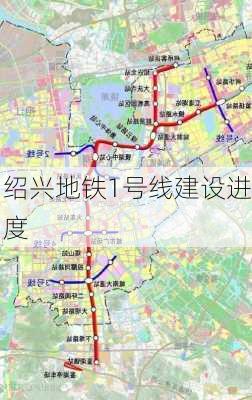 绍兴地铁1号线建设进度