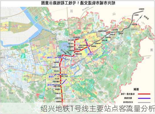 绍兴地铁1号线主要站点客流量分析