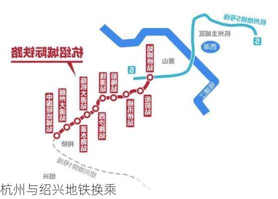 杭州与绍兴地铁换乘