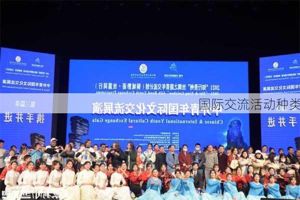 国际交流活动种类