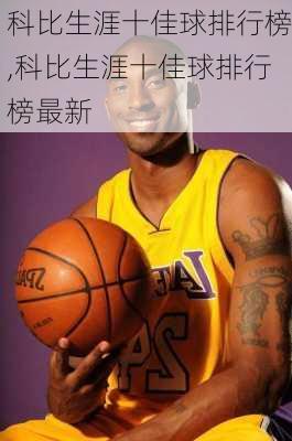 科比生涯十佳球排行榜,科比生涯十佳球排行榜最新