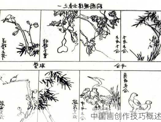 中国画创作技巧概述