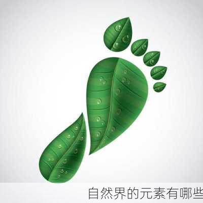 自然界的元素有哪些