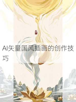 AI矢量国风插画的创作技巧