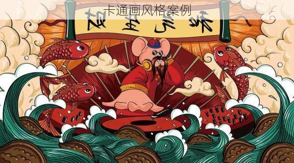 卡通画风格案例